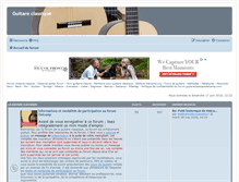 Tablet Screenshot of guitareclassiquedelcamp.com